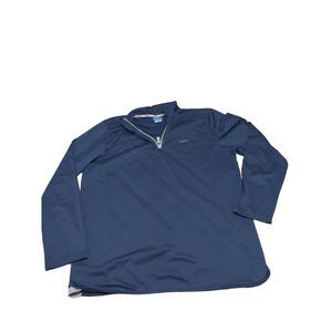 Reebok 1/4‎ Zip Mens XL Long Sleeves Blue